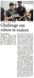 Challenge om robots te maken